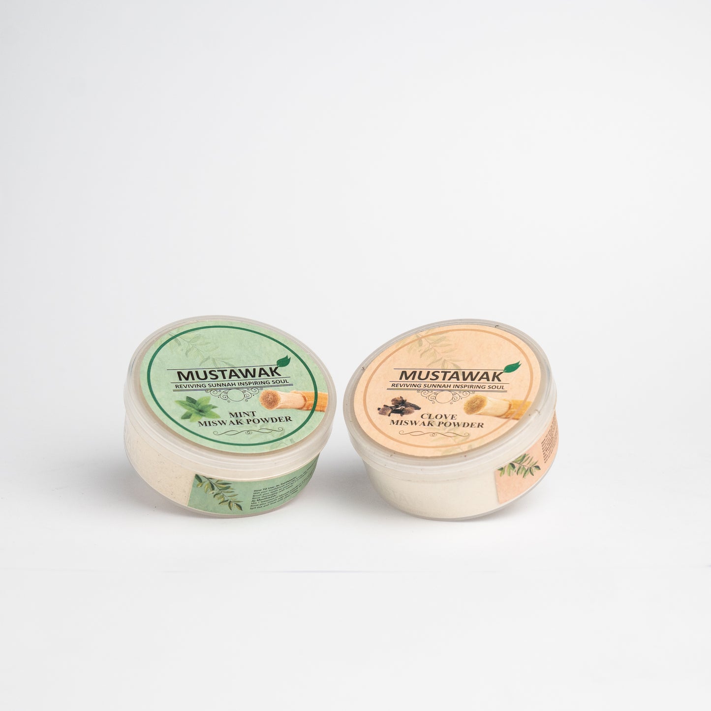 Miswak Clove And Miswak Mint Powder (Pack of 2)