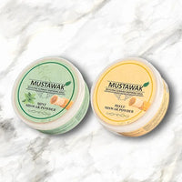 Miswak Powder And Mint Miswak Powder (Pack of 2)